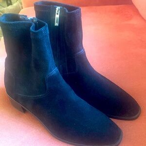 Aquatalia Black Suede Boots